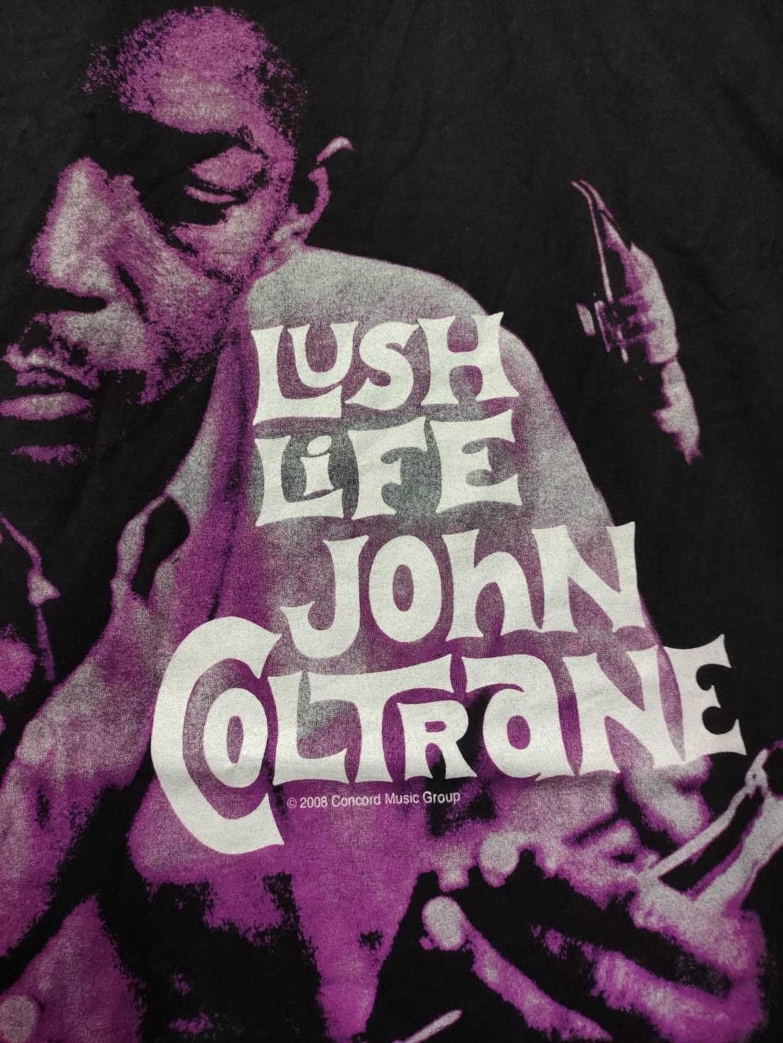 Band Tees Vtg 00's John Coltrane " Lush Life " Album Promo T-Shirt Size US M / EU 48-50 / 2 - 4 Thumbnail