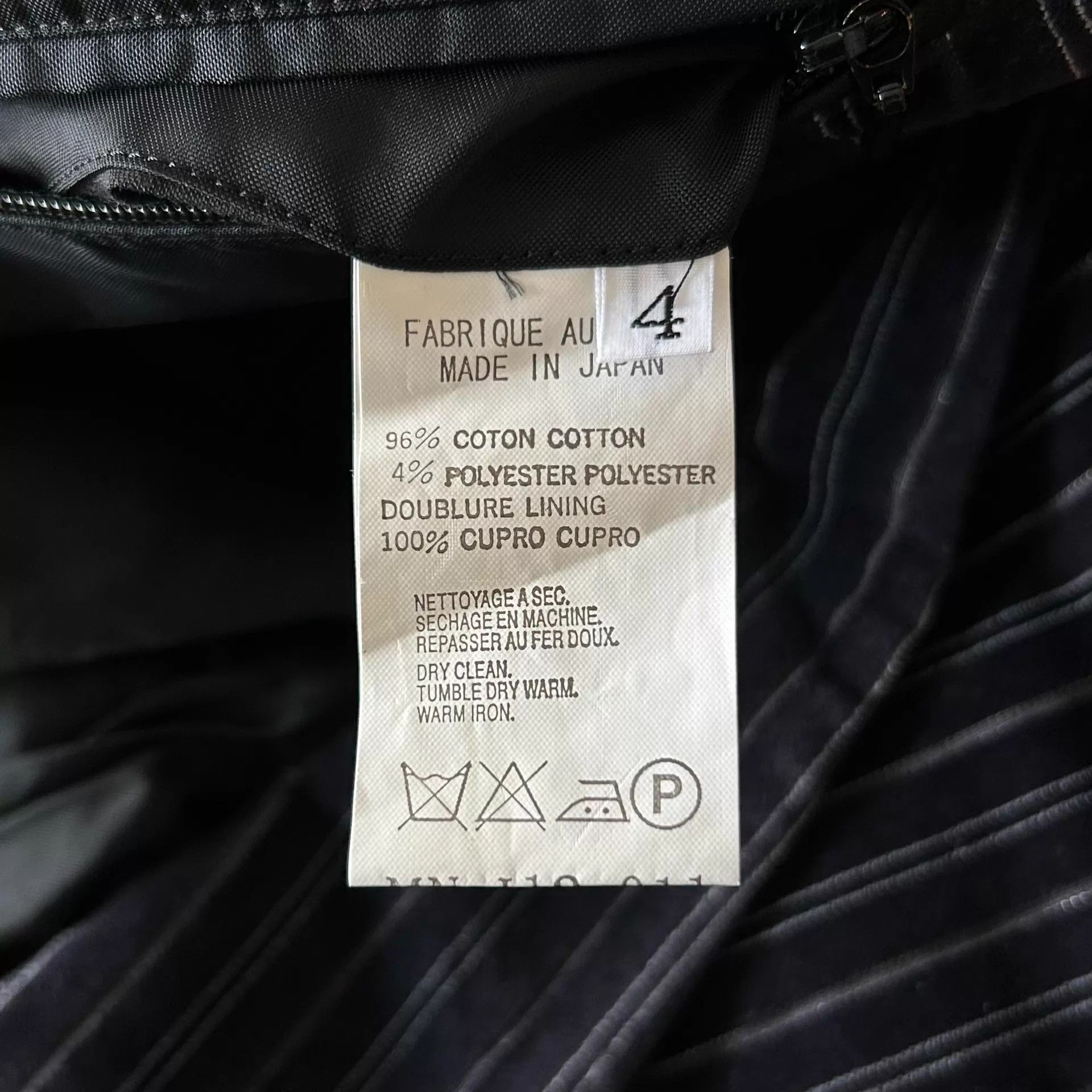 Yohji Yamamoto Yohji Yamamoto 05AW Purple Striped Velvet Blazer Size US XL / EU 56 / 4 - 7 Thumbnail