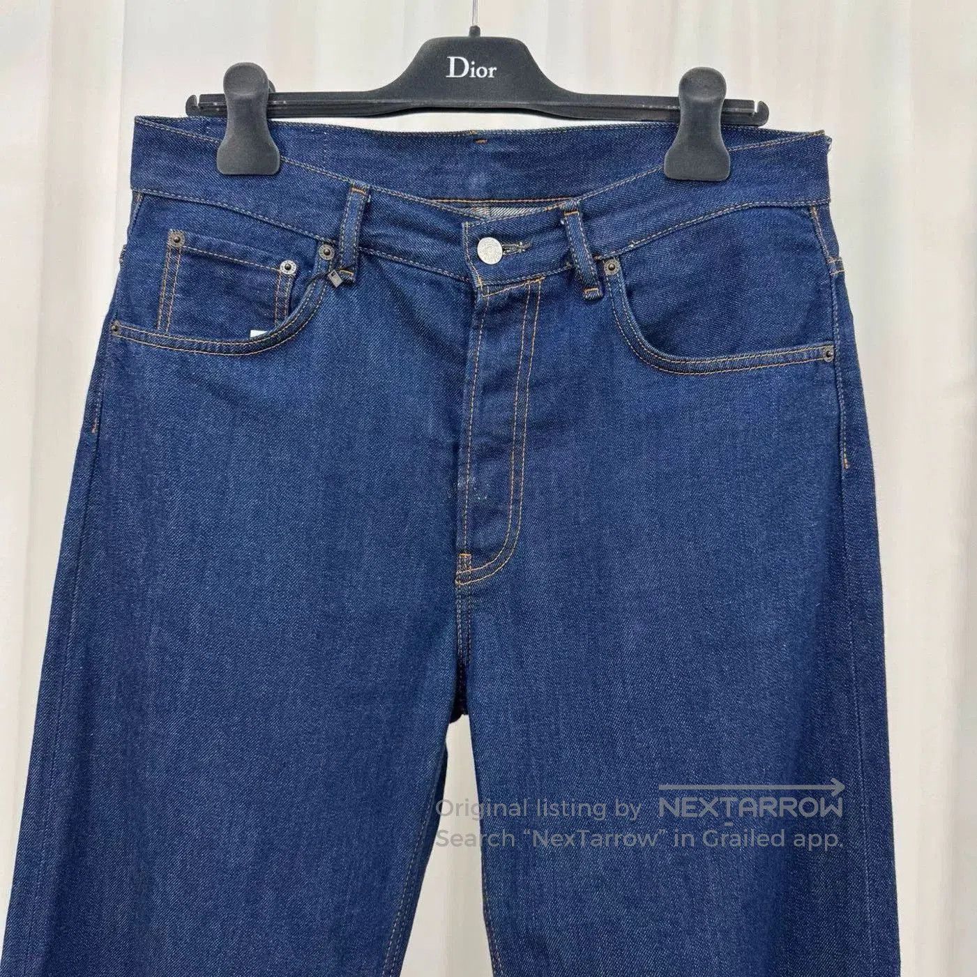 Acne Studios acne studios denim pants with leather label. Size US 31 - 3 Thumbnail