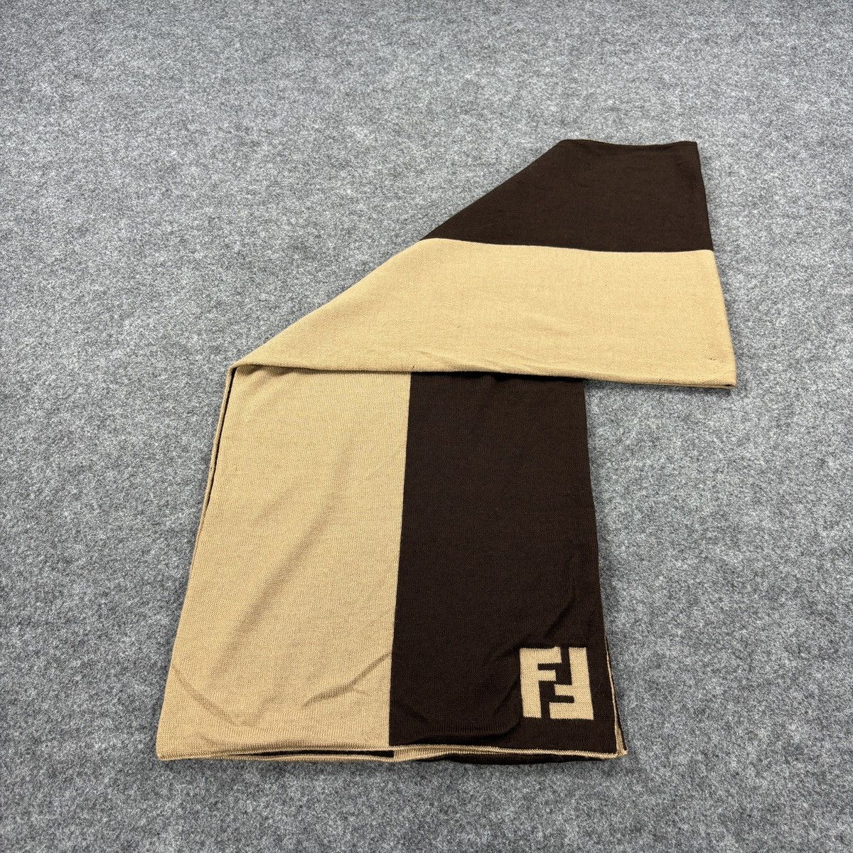 Fendi × Vintage Fendi Scarf # D742 # Muffler # Neckwear Size ONE SIZE - 9 Thumbnail