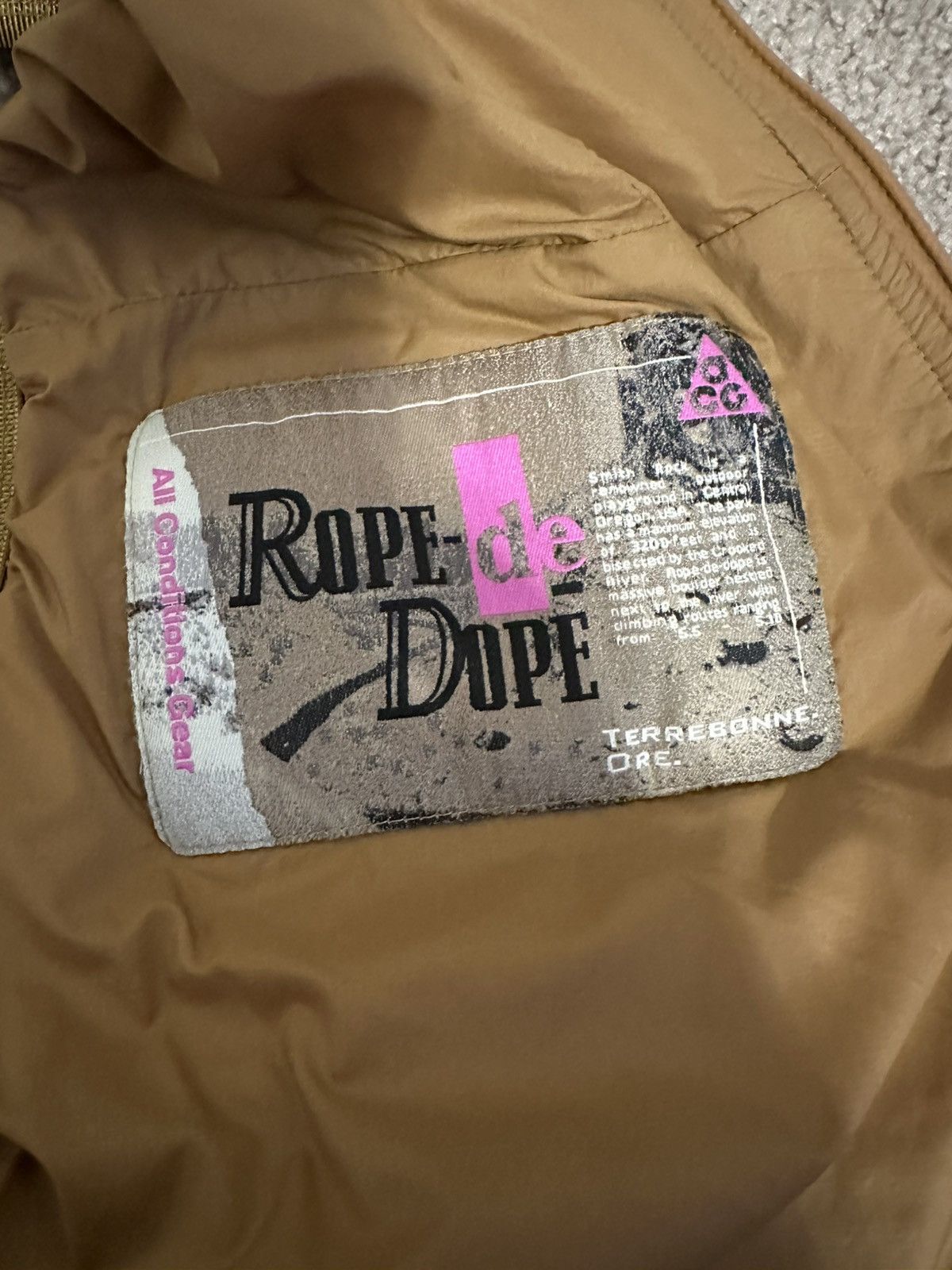 Nike ACG Nike ACG Rope De Dope Vest Size US S / EU 44-46 / 1 - 2 Thumbnail