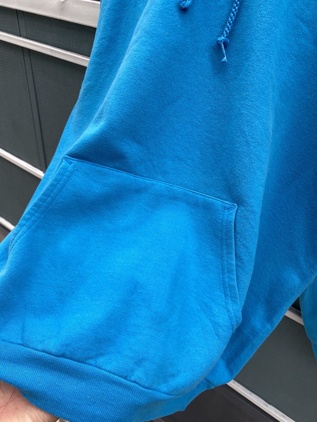 Vintage Vintage blank hoodie blue port & company Size US M / EU 48-50 / 2 - 4 Thumbnail