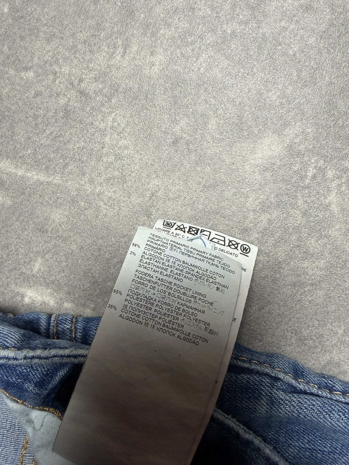 Dsquared2 Dsquared2 Paint Splattered Faded Distressed Denim Jeans 48 Size US 32 / EU 48 - 11 Thumbnail