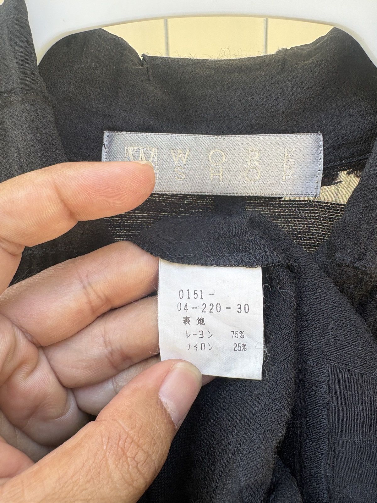 Yohji Yamamoto Work Shop Yohji Yamamoto black jacket Size M / US 6-8 / IT 42-44 - 12 Thumbnail