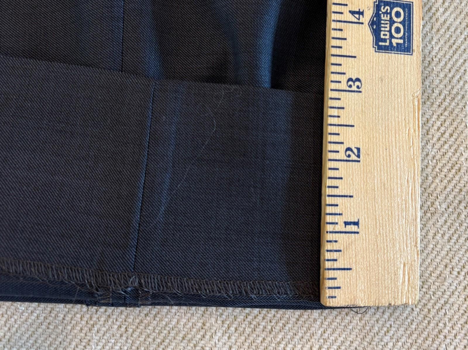 Zanella Zanella Platinum "Parker" Trousers 38R Sharkskin Wool Italy Size US 38 / EU 54 - 5 Thumbnail
