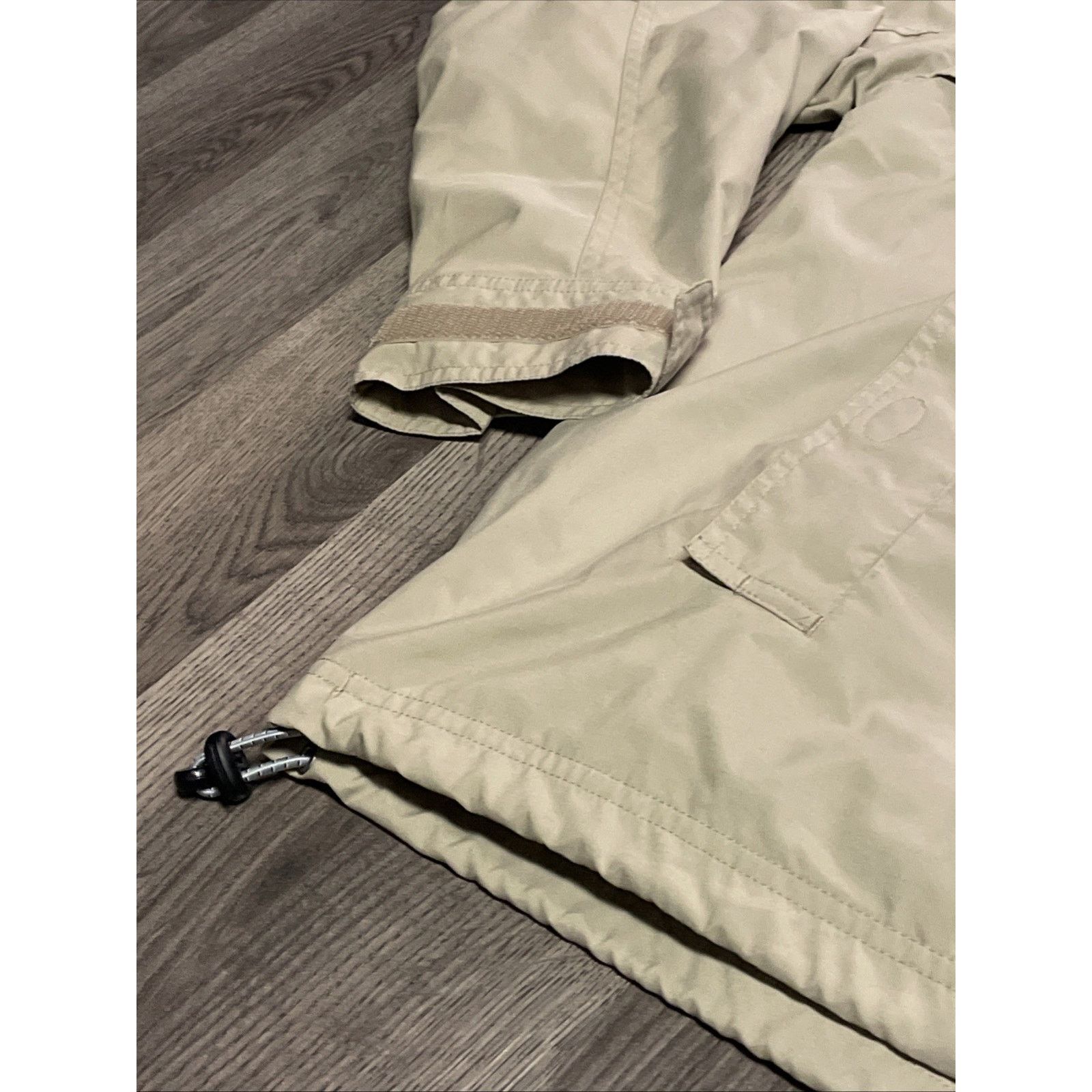Gap VTG 90s Y2K GAP Nylon Anorak Jacket Mens Large Beige Size US L / EU 52-54 / 3 - 9 Thumbnail