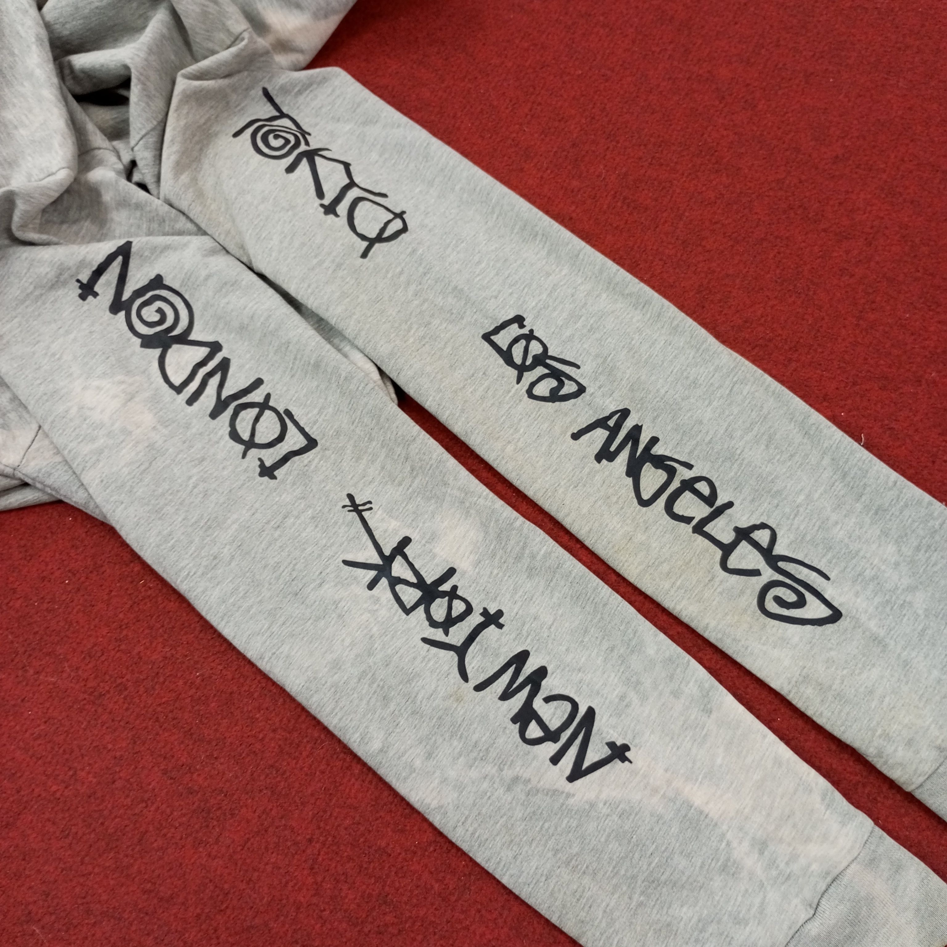 Stussy Stussy Streetwear Custom Art Zipper Hoodies c216n13 Size US M / EU 48-50 / 2 - 6 Thumbnail