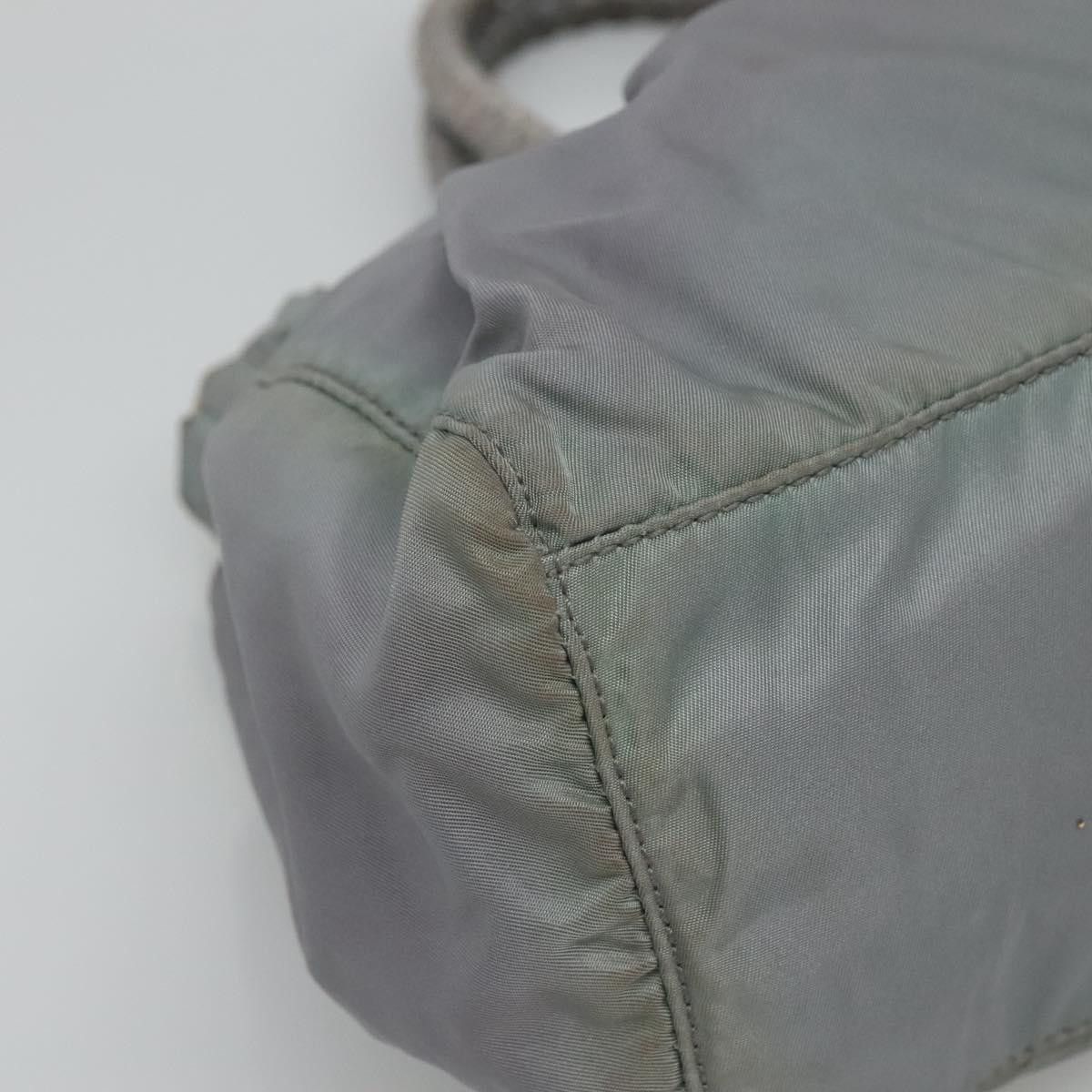 Prada PRADA Hand Bag Nylon Gray Size ONE SIZE - 11 Thumbnail