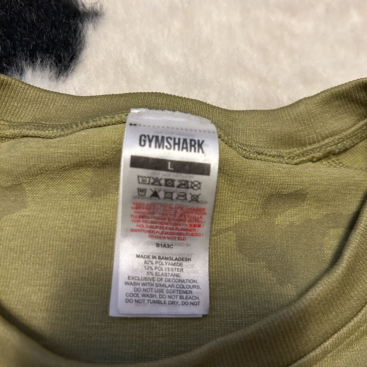 Gymshark Adapt Camo Seamless Long Sleeve Crop Top Size L / US 10 / IT 46 - 5 Thumbnail