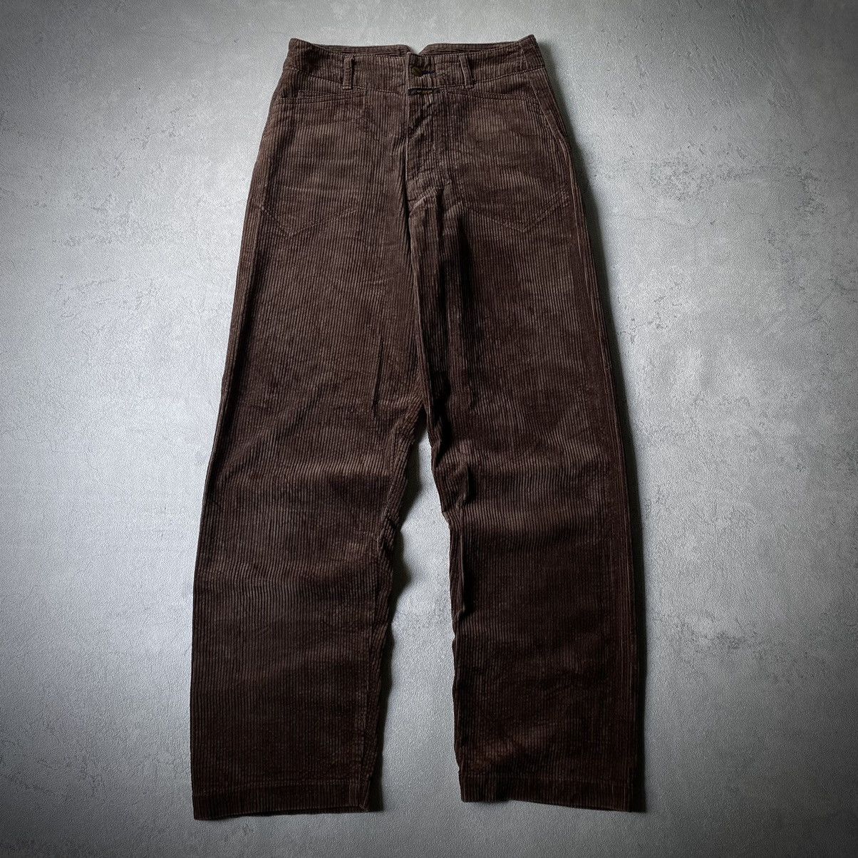 marithe francois girbaud corduroy buckle back pants