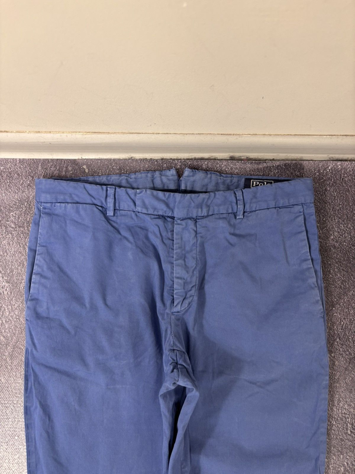 Polo Ralph Lauren Polo Ralph Lauren Men’s Blue Stretch Chino Pants Trousers Size US 31 - 7 Thumbnail