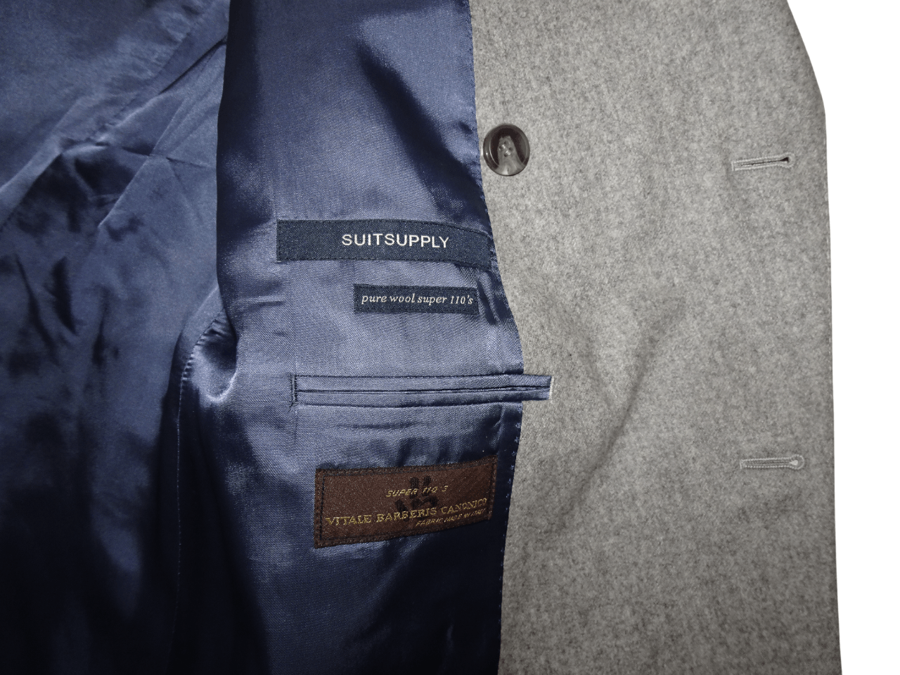 Suitsupply SUITSUPPLY WOOL DB BLAZER Size 52R - 2 Thumbnail