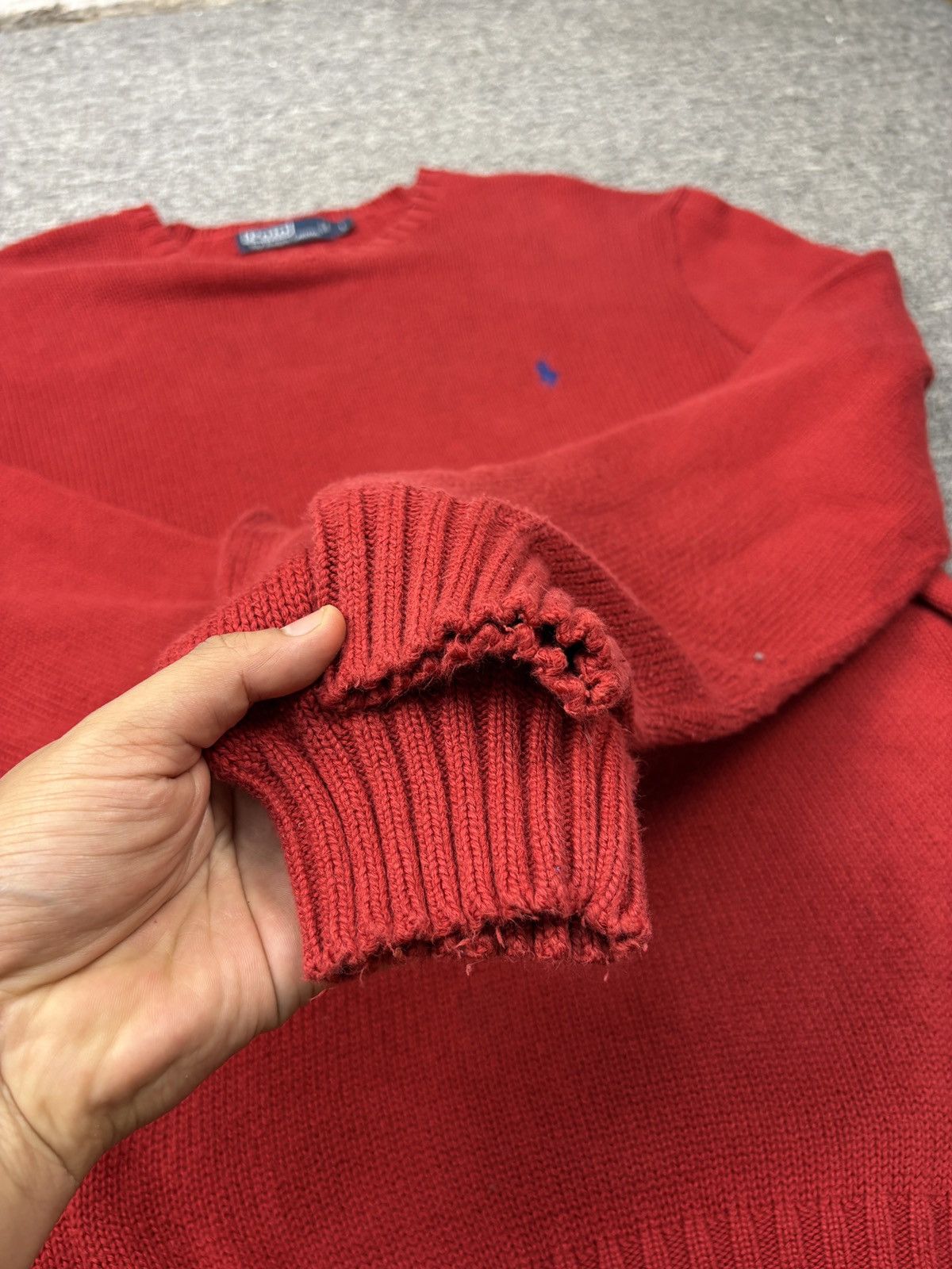 Ralph Lauren Vintage 90s Polo Ralph Lauren Sweater Knitwear L oversized Size US L / EU 52-54 / 3 - 4 Thumbnail