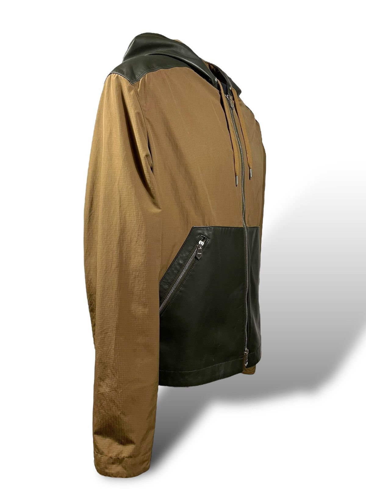Hermes Hermes Leather K-way Jacket Size US S / EU 44-46 / 1 - 2 Thumbnail