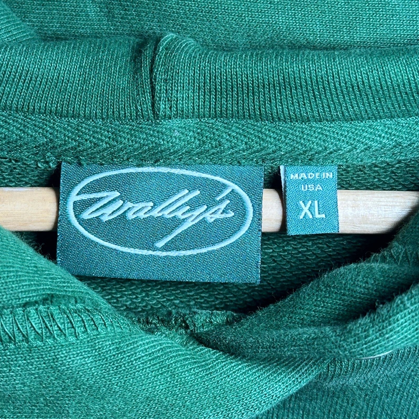Other Wallys LA Green Logo Hoodie Size US XL / EU 56 / 4 - 4 Thumbnail