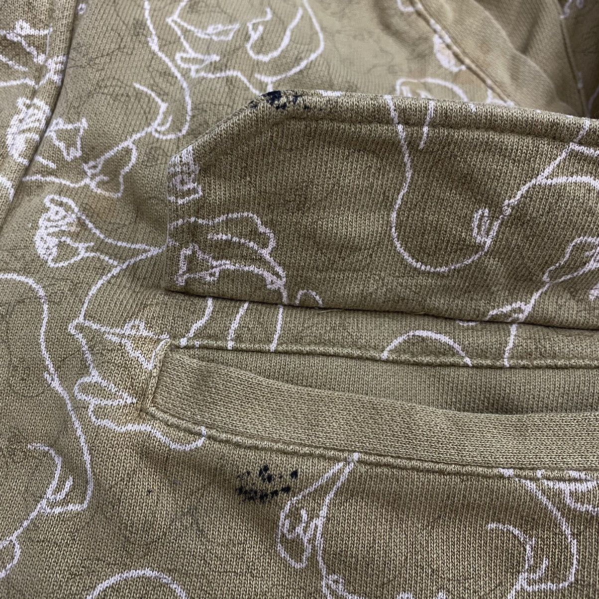 Japanese Brand BLOC Japanese Brand Peguin Drawings Overprint Brown Hooded Size US S / EU 44-46 / 1 - 6 Thumbnail