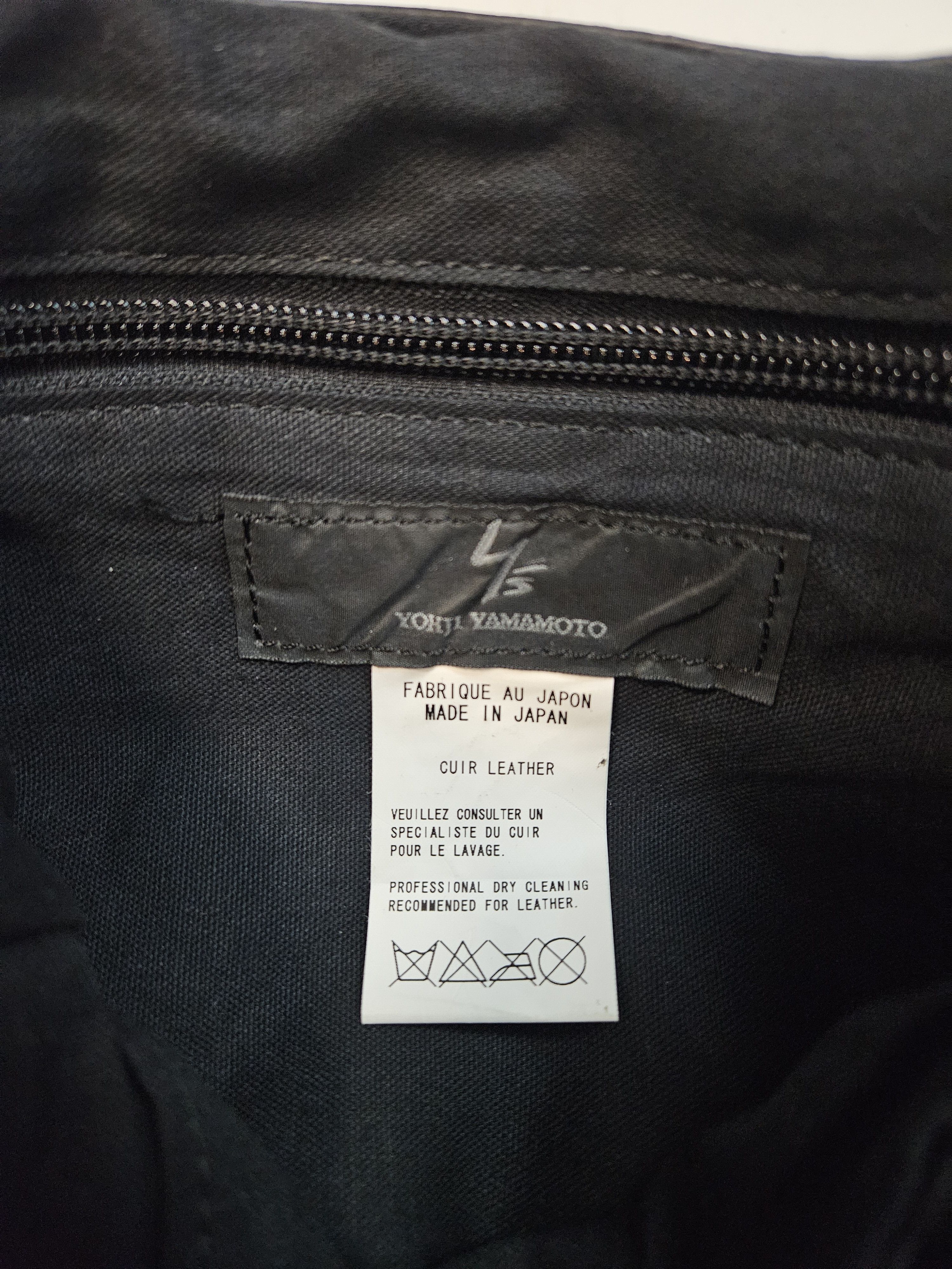 Y's Y's Yohji Yamamoto leather shoulder/ crossbody bag Size ONE SIZE - 19 Thumbnail