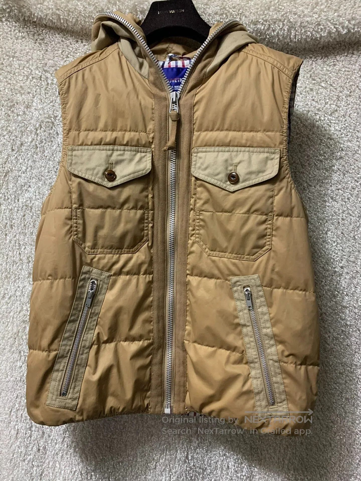 Duvetica Duvetica x CDG Men's Down Hooded Vest. Size US XS / EU 42 / 0 - 1 Thumbnail