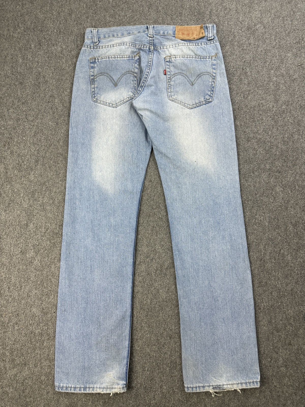 Levi's Vintage Levis 501 Faded Blue Jeans 33x33 S0047 Size US 33 - 3 Thumbnail