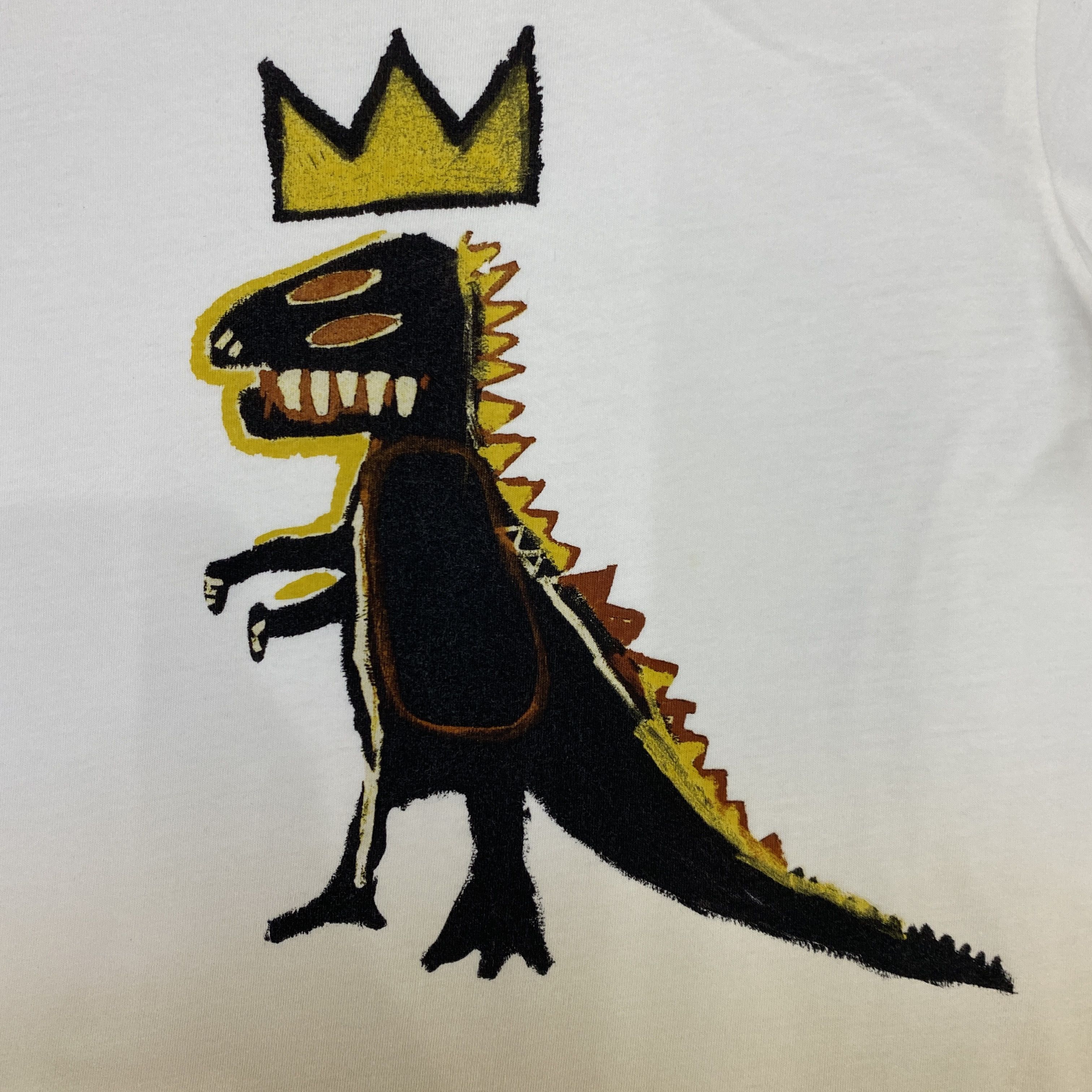 Japanese Brand Uniqlo x Jean Micheal Basquiat Graphic t-shirt - K083 Size US M / EU 48-50 / 2 - 3 Thumbnail