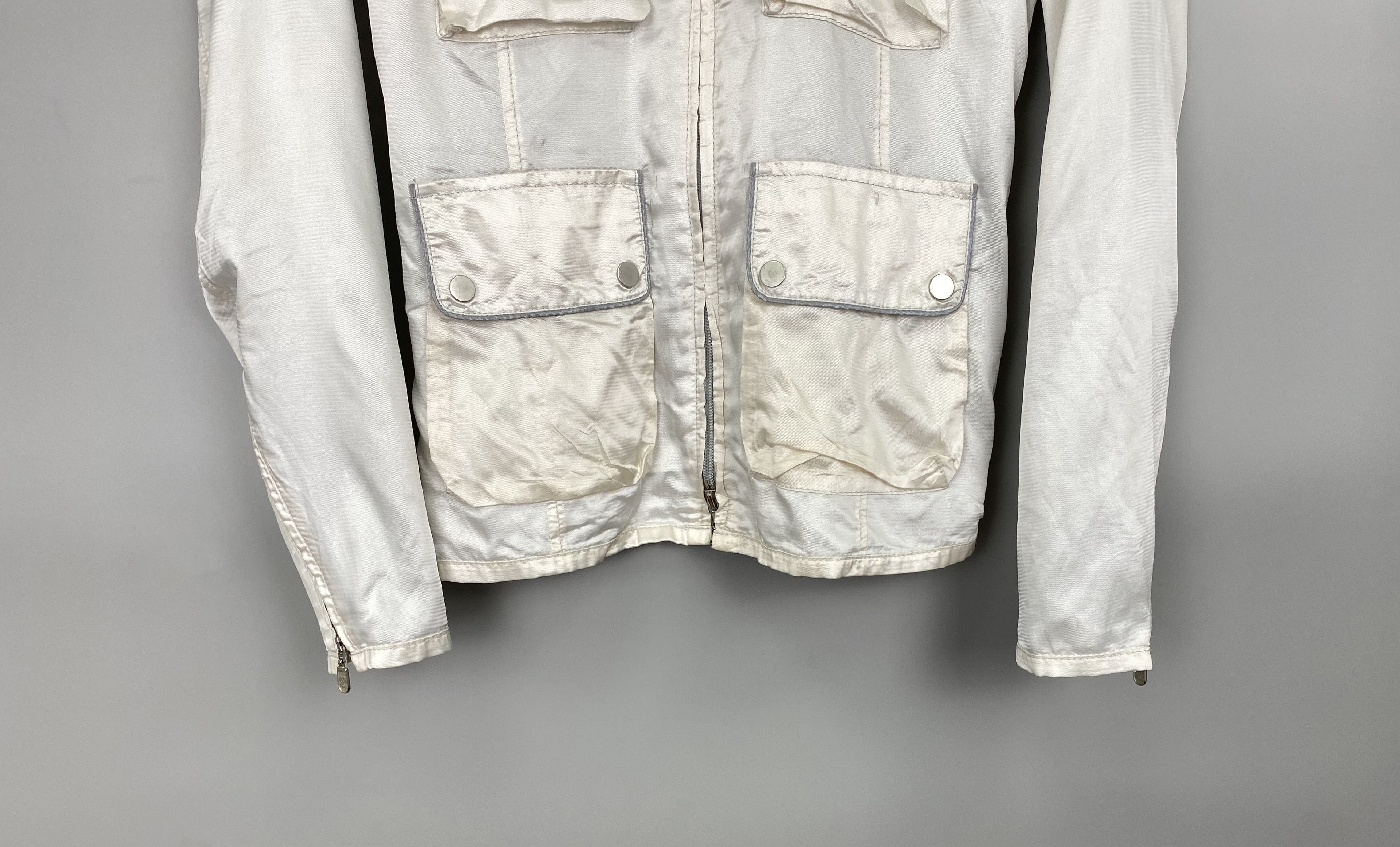 Belstaff Vintage BELSTAFF England Silver Label Nylon Bomber Jacket Size M / US 6-8 / IT 42-44 - 7 Thumbnail