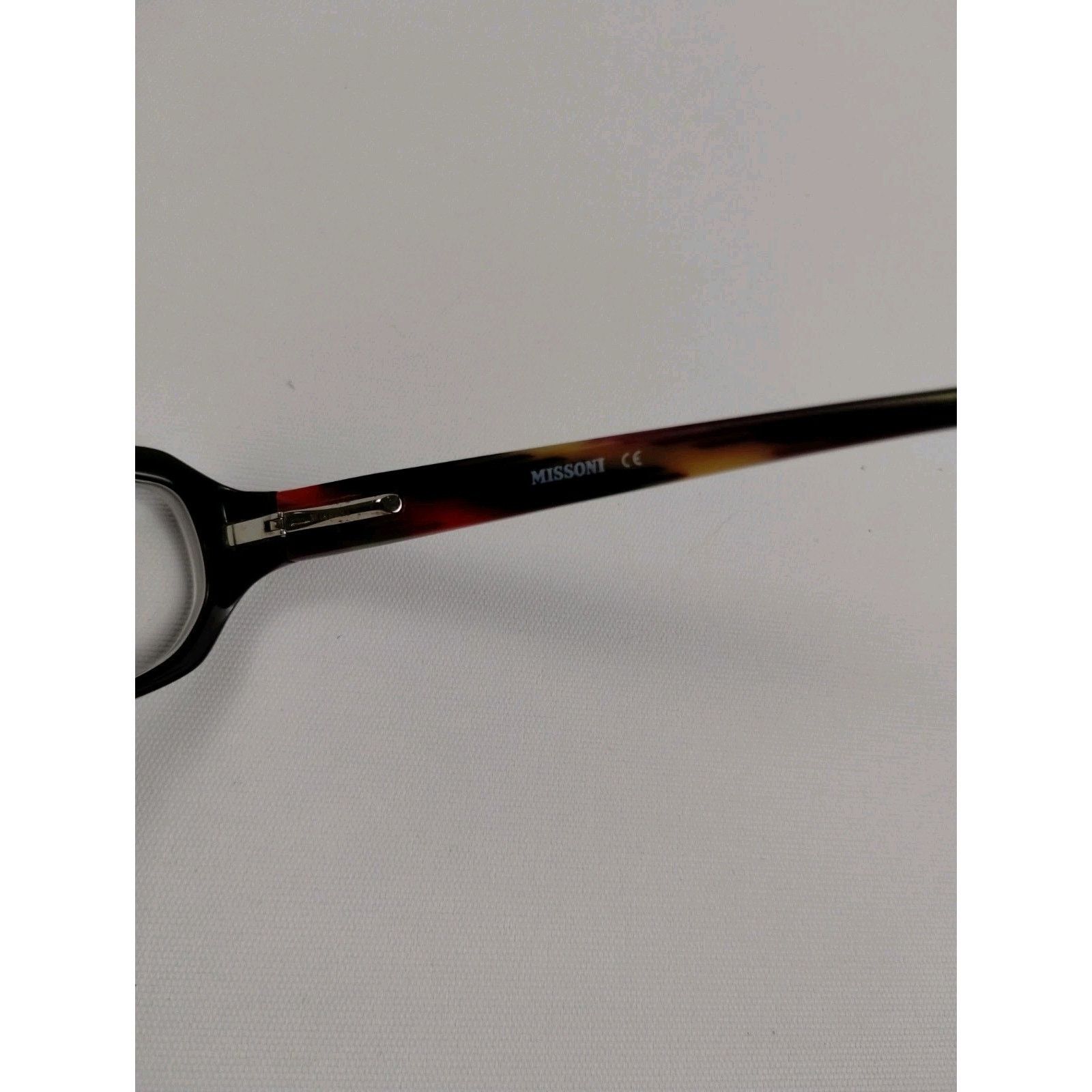 Missoni Missoni Eyeglass Frames 55-15-130 Brown / Red Cr Gr Marble Size ONE SIZE - 6 Thumbnail