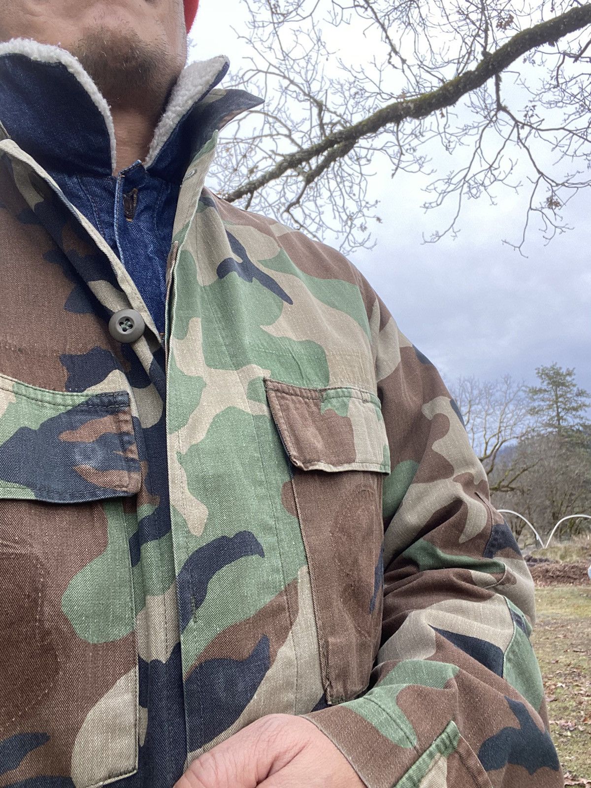 Vintage Camouflage BDU Field Shirt Size US S / EU 44-46 / 1 - 6 Thumbnail
