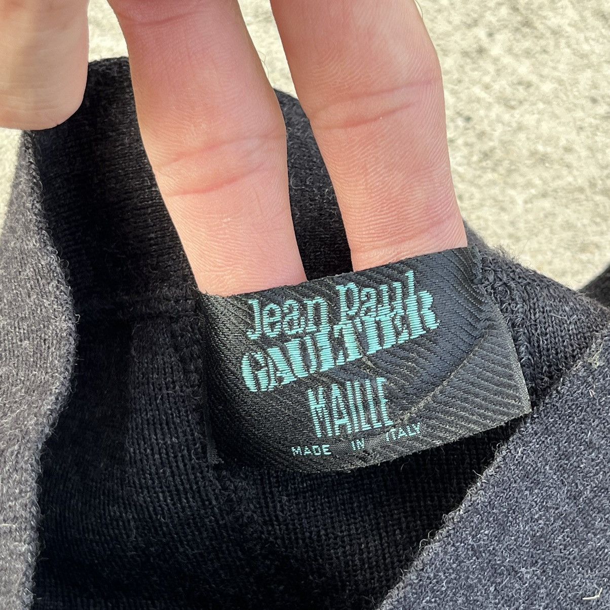 Jean Paul Gaultier × Vintage Vintage 90’s Jean Paul Gaultier Big Pockets Wool Midi Skirt Size 28" / US 6 / IT 42 - 8 Thumbnail
