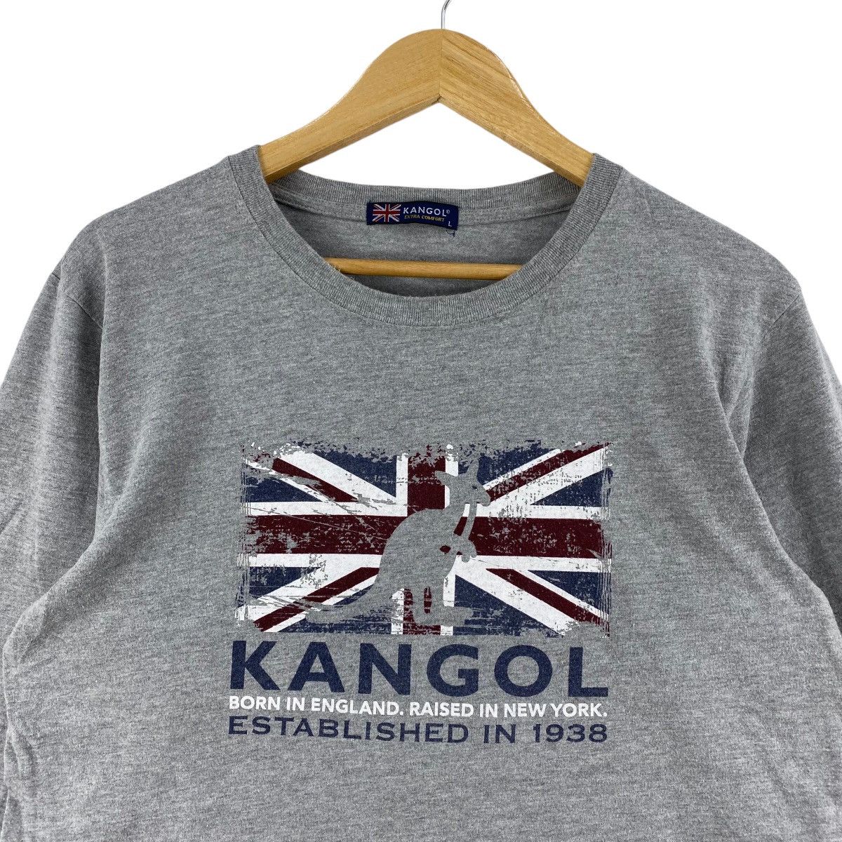 Kangol KANGOL Long Sleeve United Kingdom Logo Size US L / EU 52-54 / 3 - 2 Thumbnail