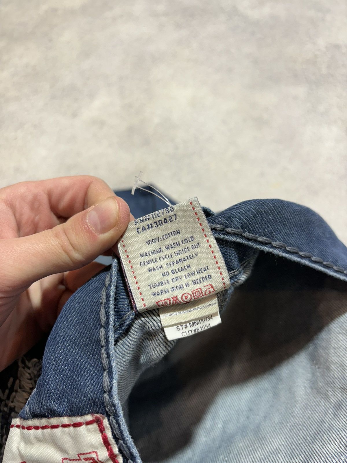 True Religion × Vintage Vintage True Religion Flared Jeans Made in USA size 36 Size US 36 / EU 52 - 9 Thumbnail