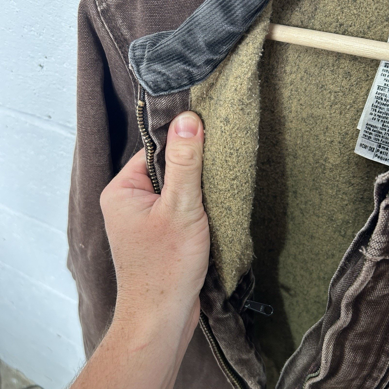 Carhartt Carhartt Sherpa-Lined Ridge Coat “Dark Brown” WC061 DKB Size S / US 4 / IT 40 - 10 Thumbnail