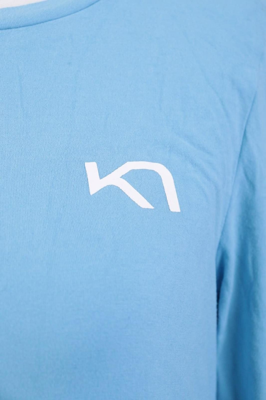 Designer Kari Traa Blue Long Sleeve Activewear Top Base Layer Size S Size S / US 4 / IT 40 - 4 Thumbnail