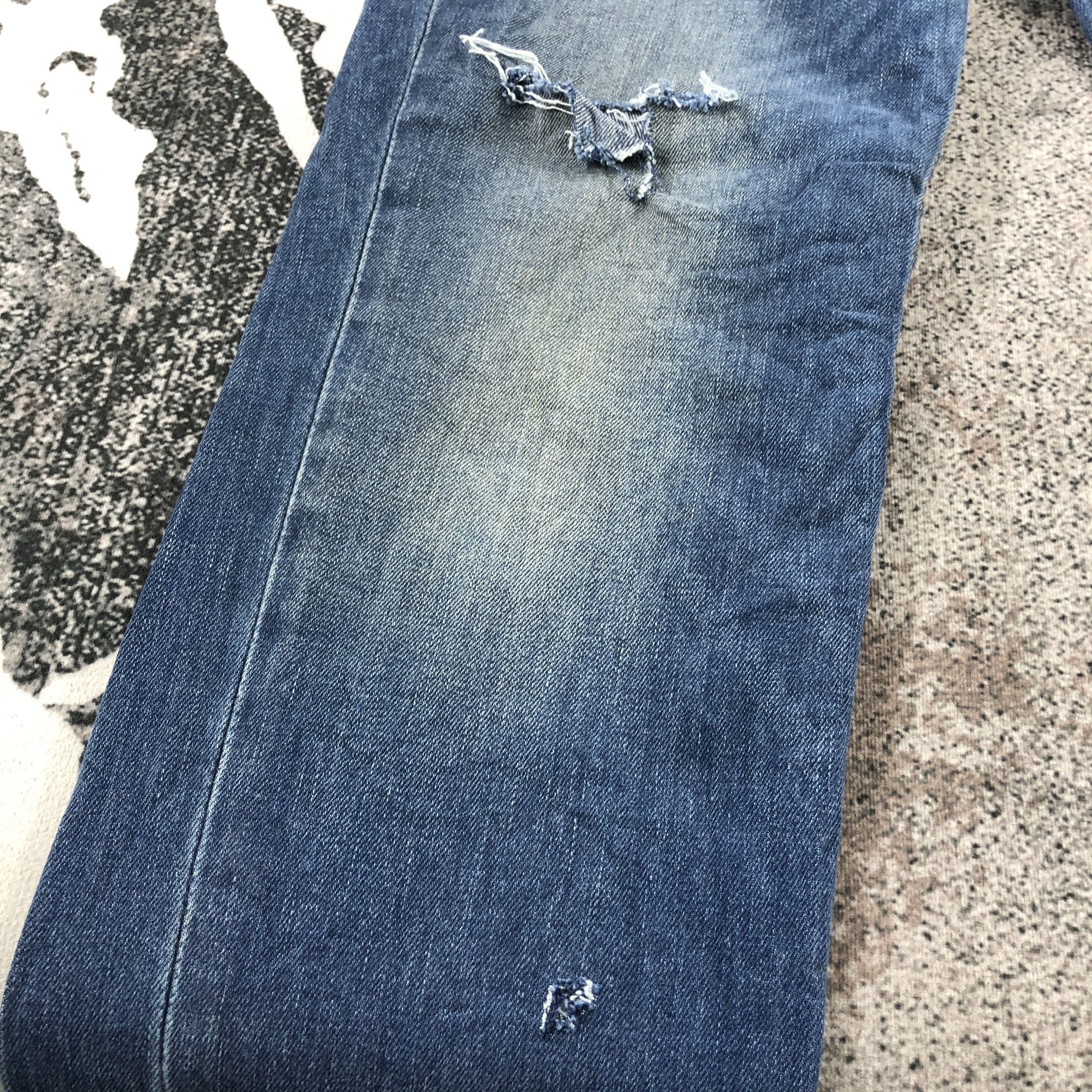 Levi's Levi's 511 Jeans Distress Faded Blue KJ984 Size US 32 / EU 48 - 8 Thumbnail