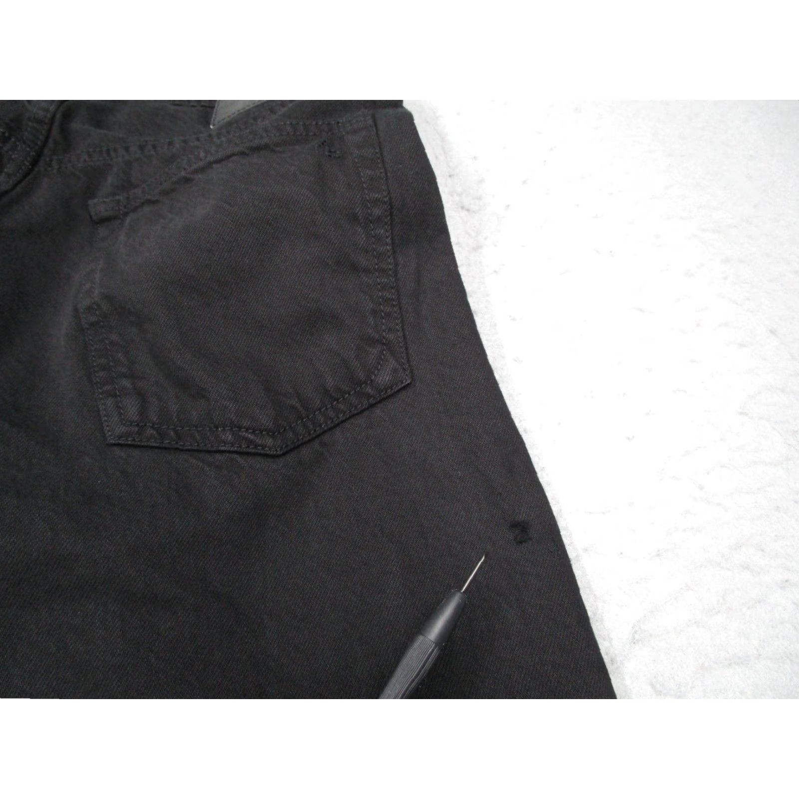 Rag & Bone rag & bone Jeans Women 28 Black MAYA HIGH RISE SLIM Button Fly Denim 28x26 Size 28" / US 6 / IT 42 - 6 Thumbnail