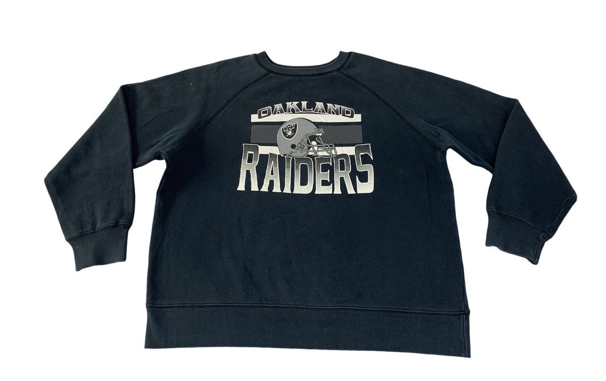 NFL 90s NFL Oakland Riders Big Logo Crewneck Pullover Style Size US M / EU 48-50 / 2 - 1 Thumbnail