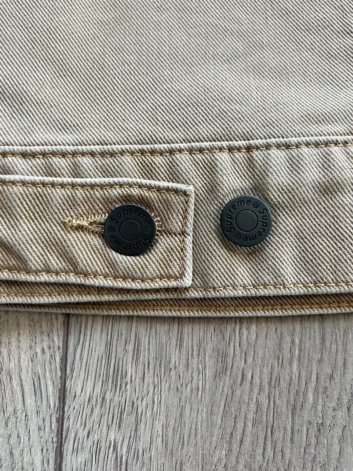 Supreme Supreme 2-Tone Paneled Denim Jacket "Brown" Medium Size US M / EU 48-50 / 2 - 12 Thumbnail
