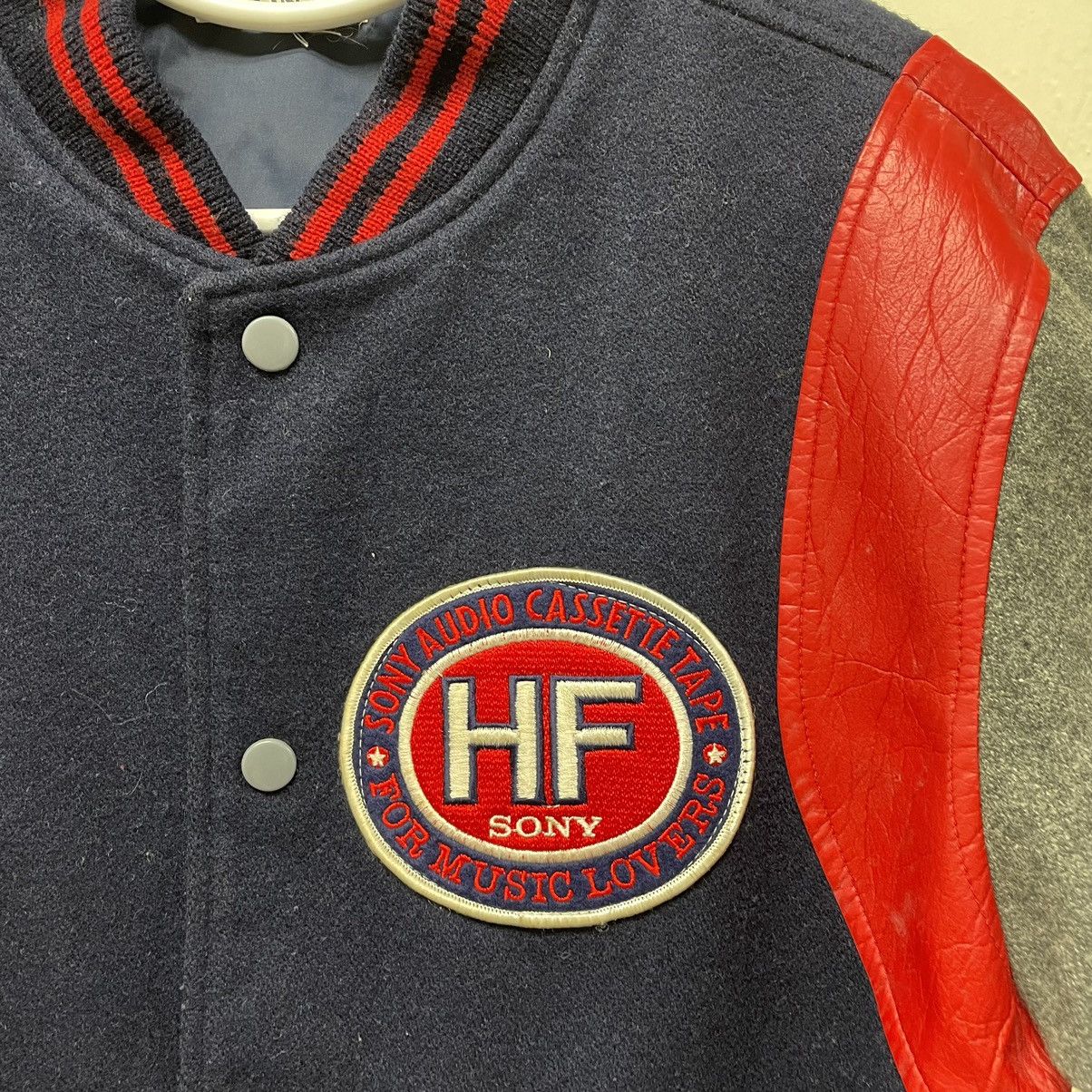 Sony × Vintage Rare Vintage Sony Promo Sountrack Movie Varsity Jacket Wool Size US M / EU 48-50 / 2 - 2 Thumbnail