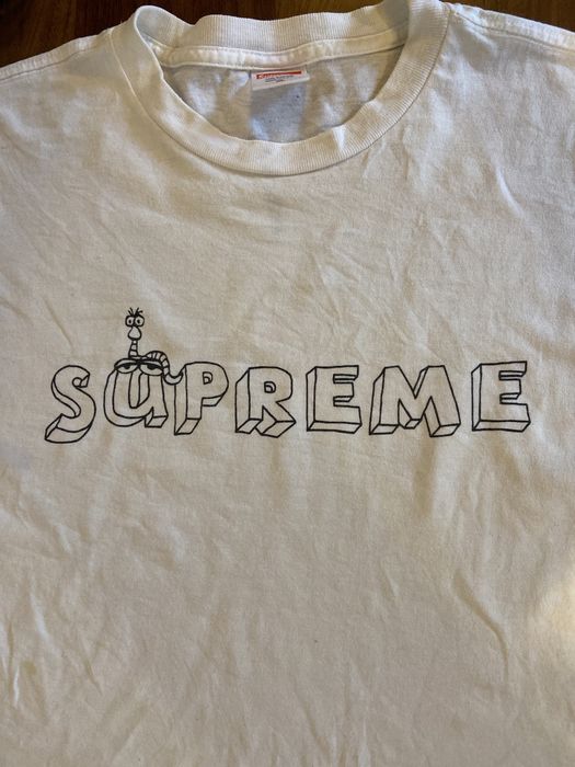 Supreme Supreme x WTaps Mental Militia Worm T-shirt XL | Grailed