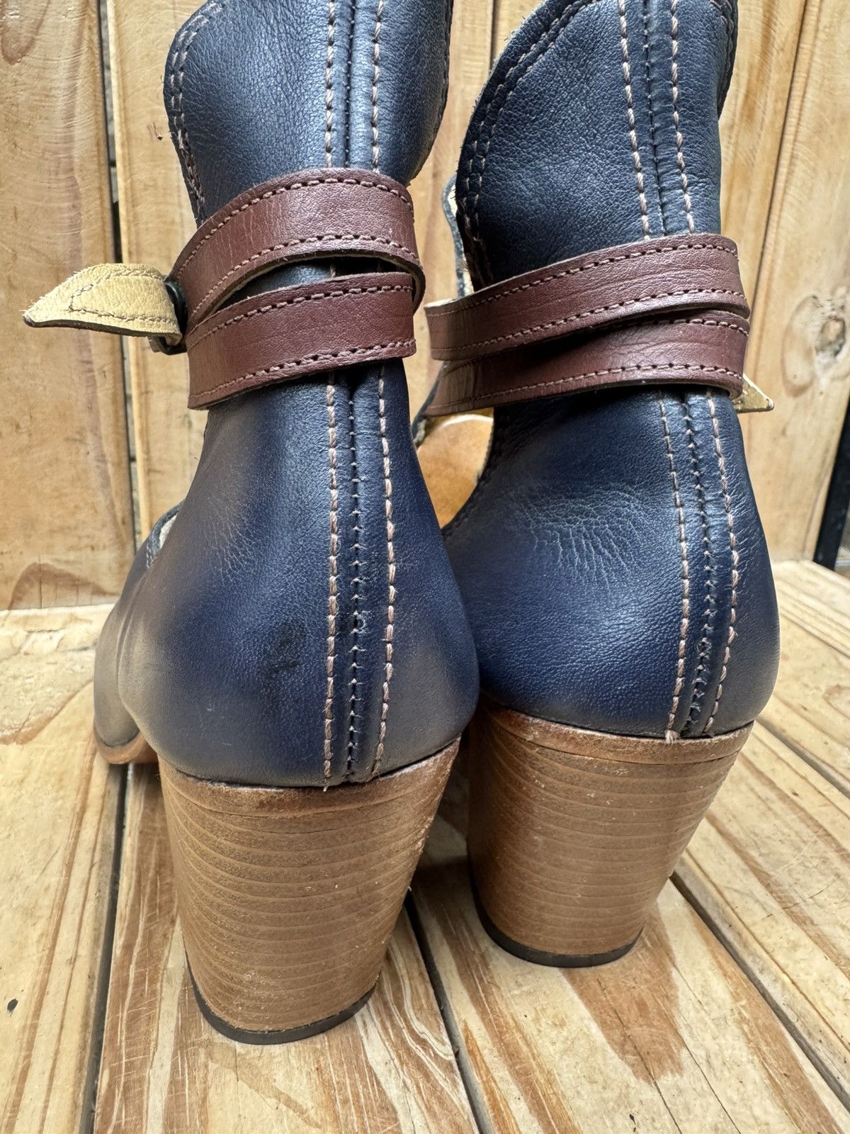 R.M. Williams R.M Williams blue strappy women’s leather boots USA 9 uk 6 Size US 9 / IT 39 - 10 Thumbnail