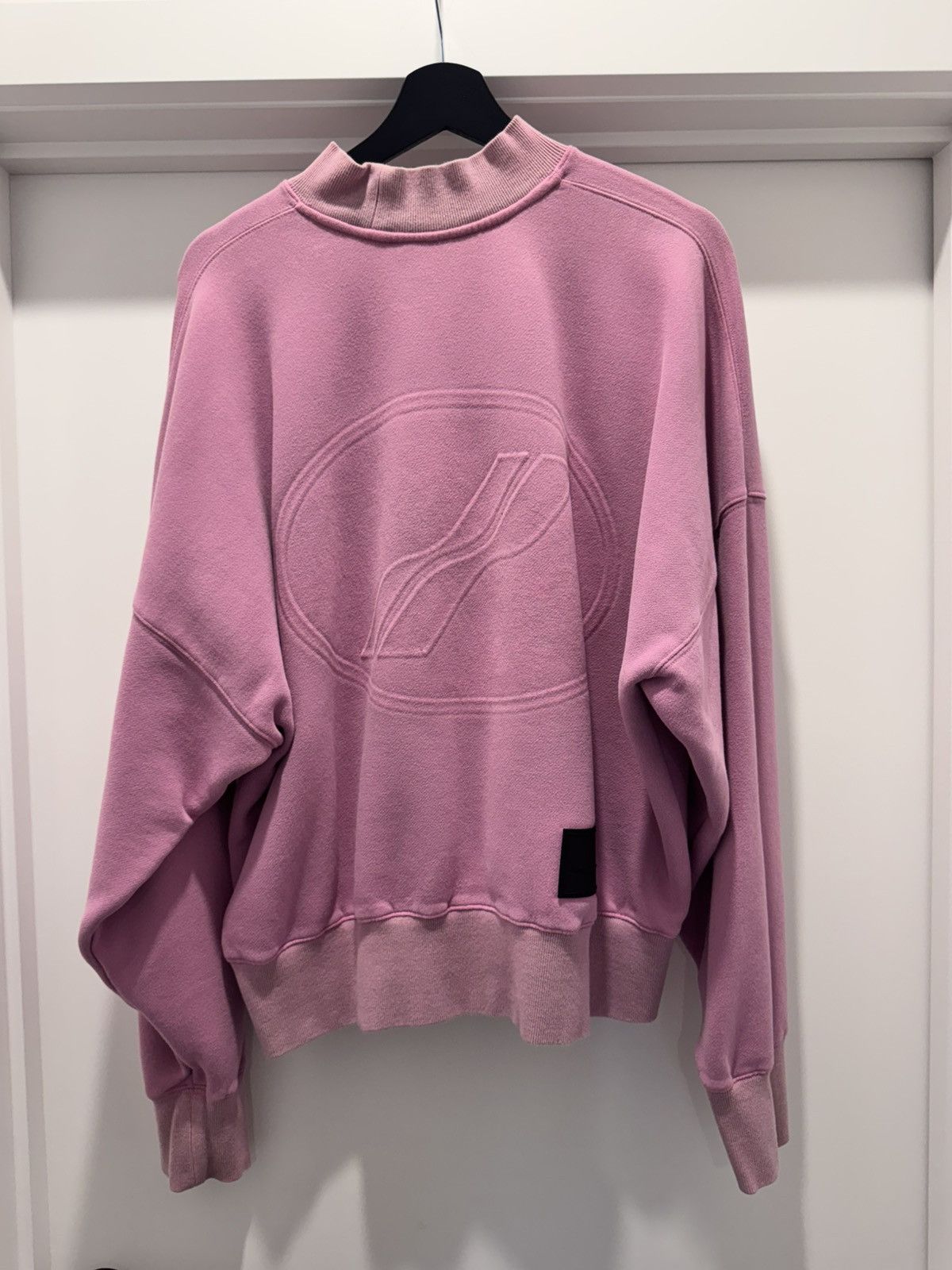 WE11DONE WE11DONE Pink Crewneck Sweatshirt Size US M / EU 48-50 / 2 - 4 Thumbnail