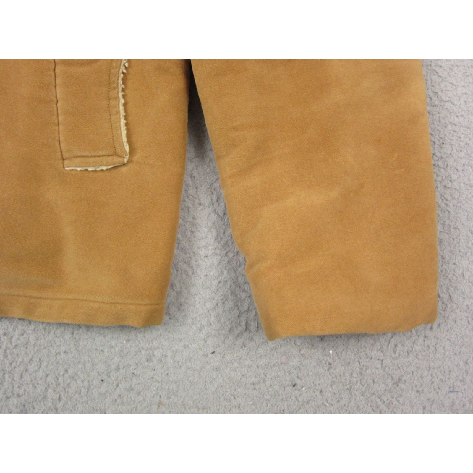 Doublet VINTAGE Double K Brand Jacket Mens 40 Brown Suede Bomber Jacket 80s 90s Lined Zipper Button Regular/Adult Mens Size US XXS / EU 40 - 6 Thumbnail