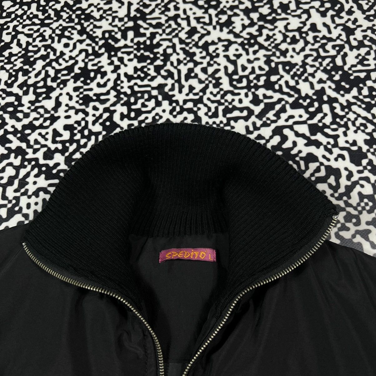 Vintage Y2K Japanese Gothic Opium Style Bondage Bomber