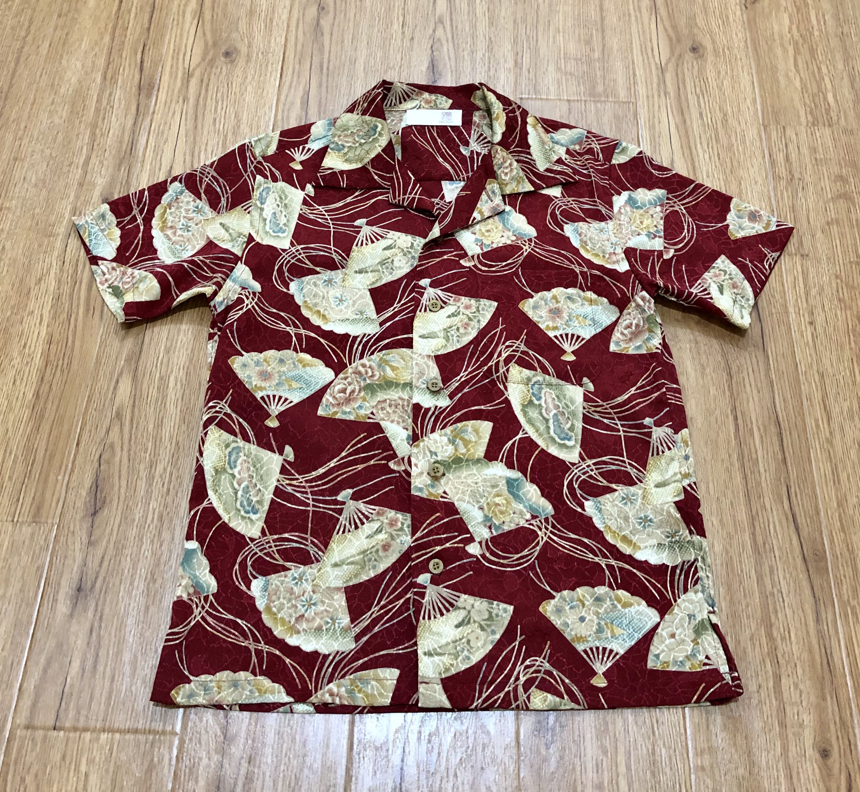Japanese Folding Fans Hawaiian Hawaii Shirt