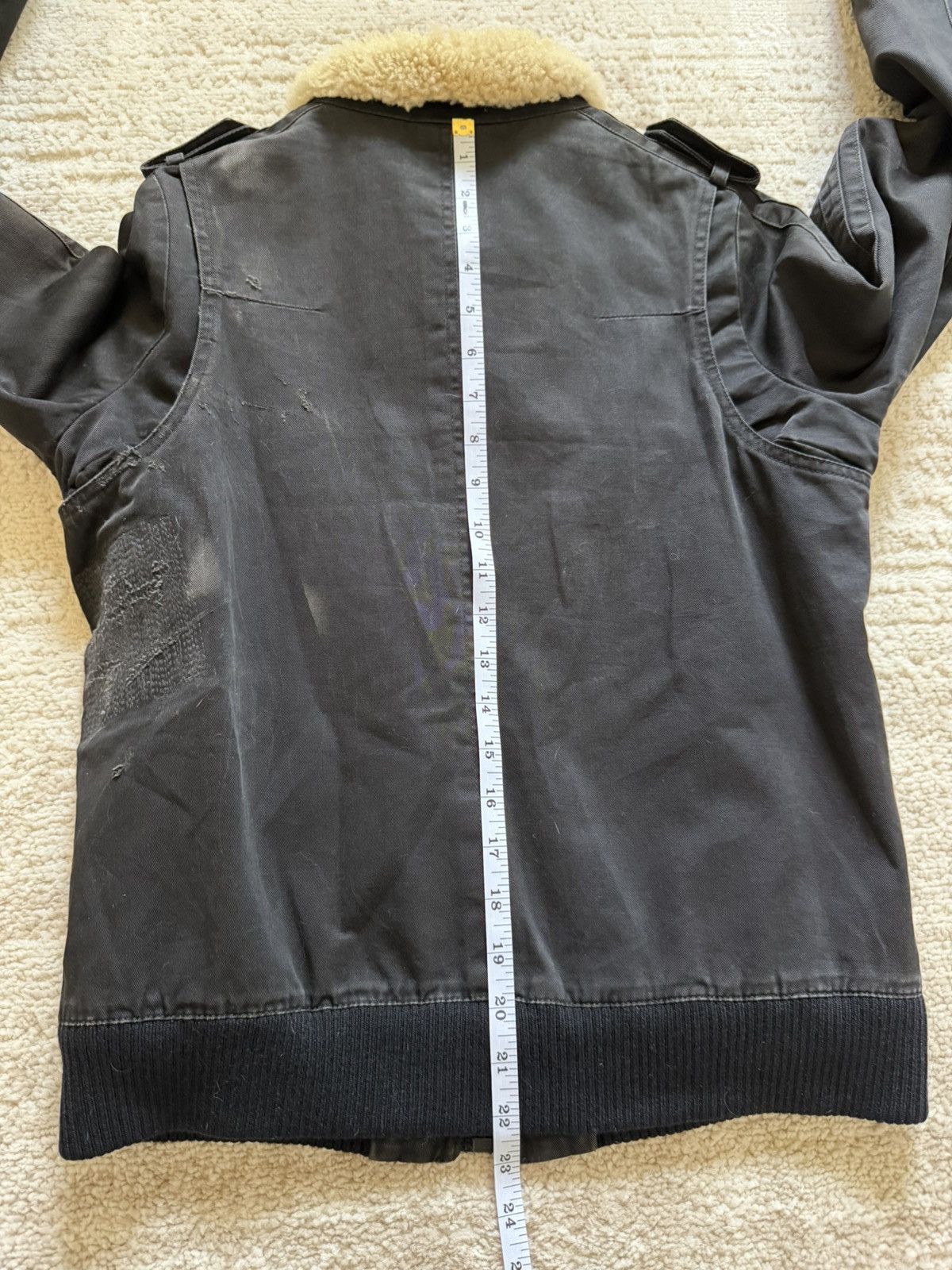 Hedi Slimane Dior Homme AW05 Shearling Jacket Size US XS / EU 42 / 0 - 20 Thumbnail