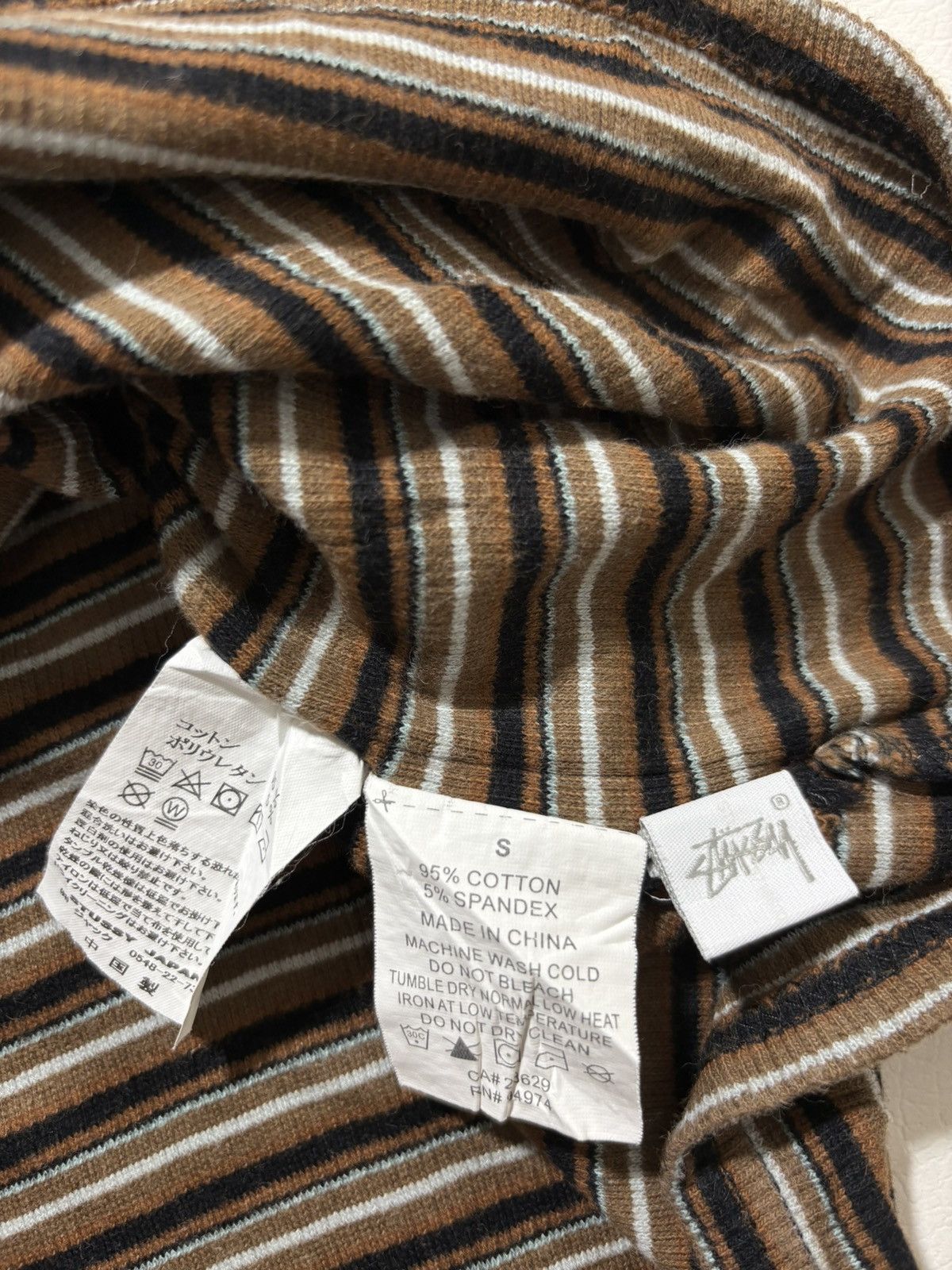 Stussy Stussy WMNS Toro Stripes Turtleneck Size S / US 4 / IT 40 - 5 Thumbnail