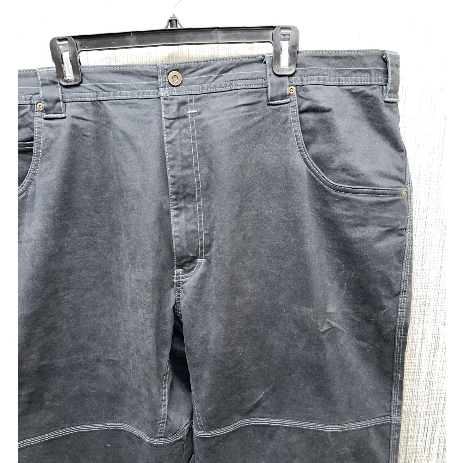 Vintage Cabela’s Casuals Men’s Pants Cotton Zip Fly Black 46x32 Casual Size US 30 / EU 46 - 2 Thumbnail