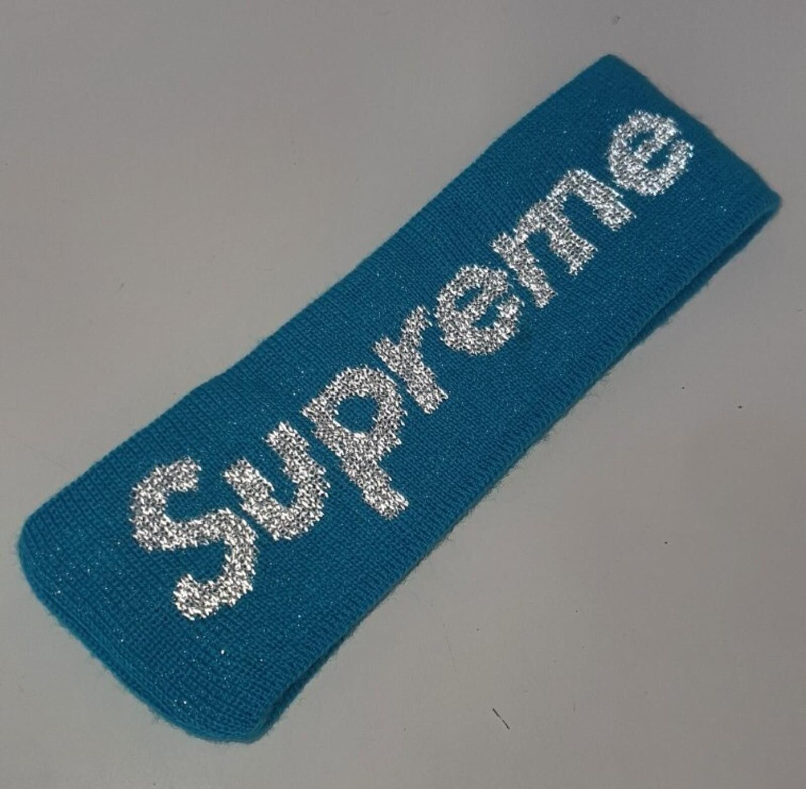 Supreme Supreme New Era Reflective Logo Headband (FW 16) - White