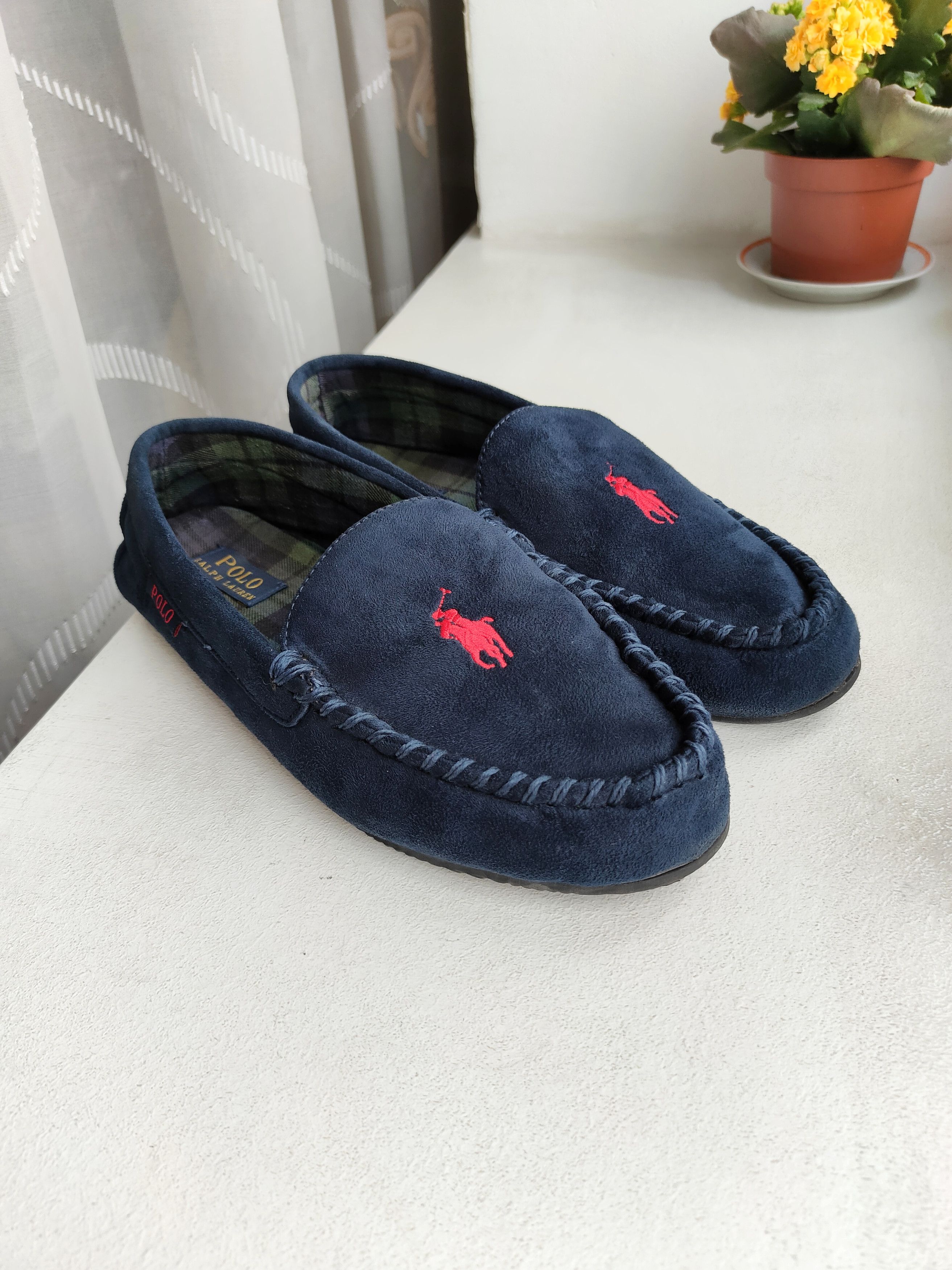 Polo Ralph Lauren Polo Ralph Lauren Moccasins Slippers Men's Shoes Polo RL Size US 8 / EU 41 - 1 Thumbnail