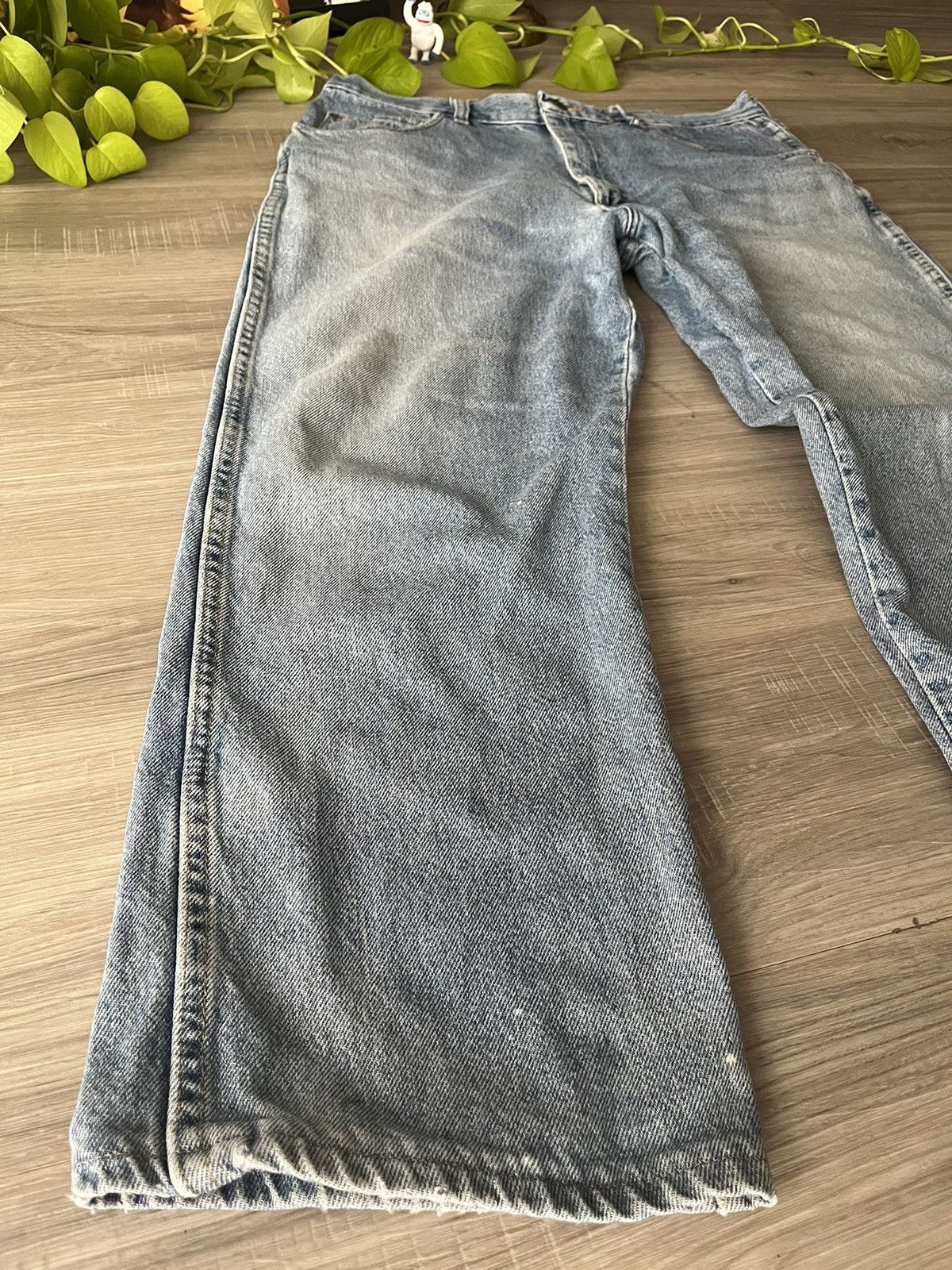 American Essentials 90s Red Kap 34x29 Workwear Denim Jeans Size US 34 / EU 50 - 6 Thumbnail
