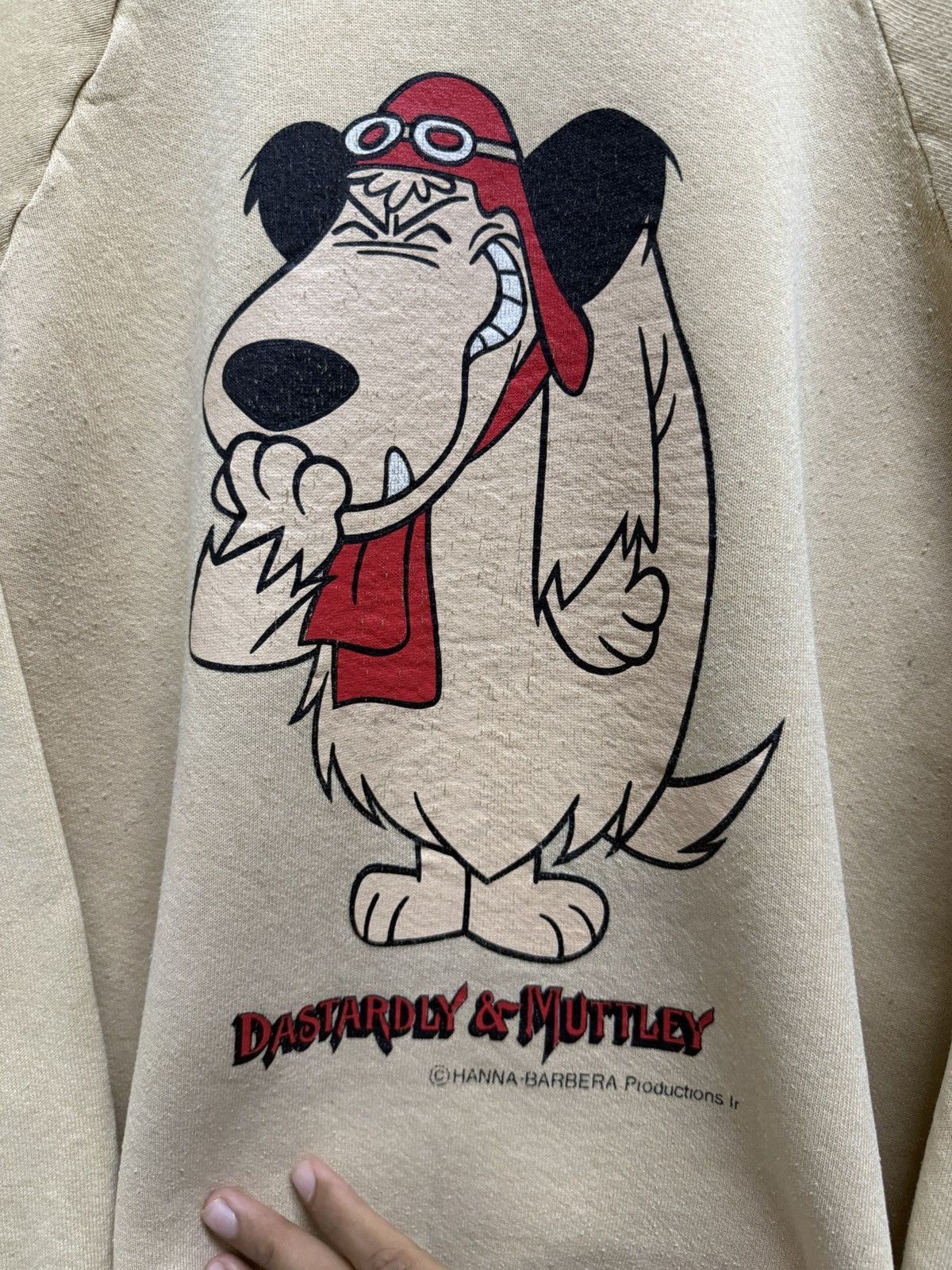 Cartoon Network Vintage Dastardly & Muttley Hanna Barbera Sweatshirt Size US L / EU 52-54 / 3 - 3 Thumbnail